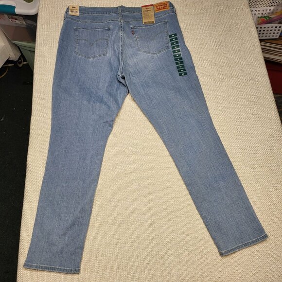 Levis 311 Shaping Skinny Mid Rise Light Wash Jeans Women's W34 L30 Denim NWT - Picture 2 of 15